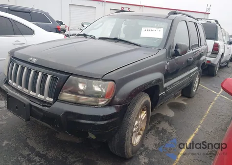 2004 Jeep Grand Cherokee Laredo из США, поврежденный, VIN 1J4GW48S94C334648